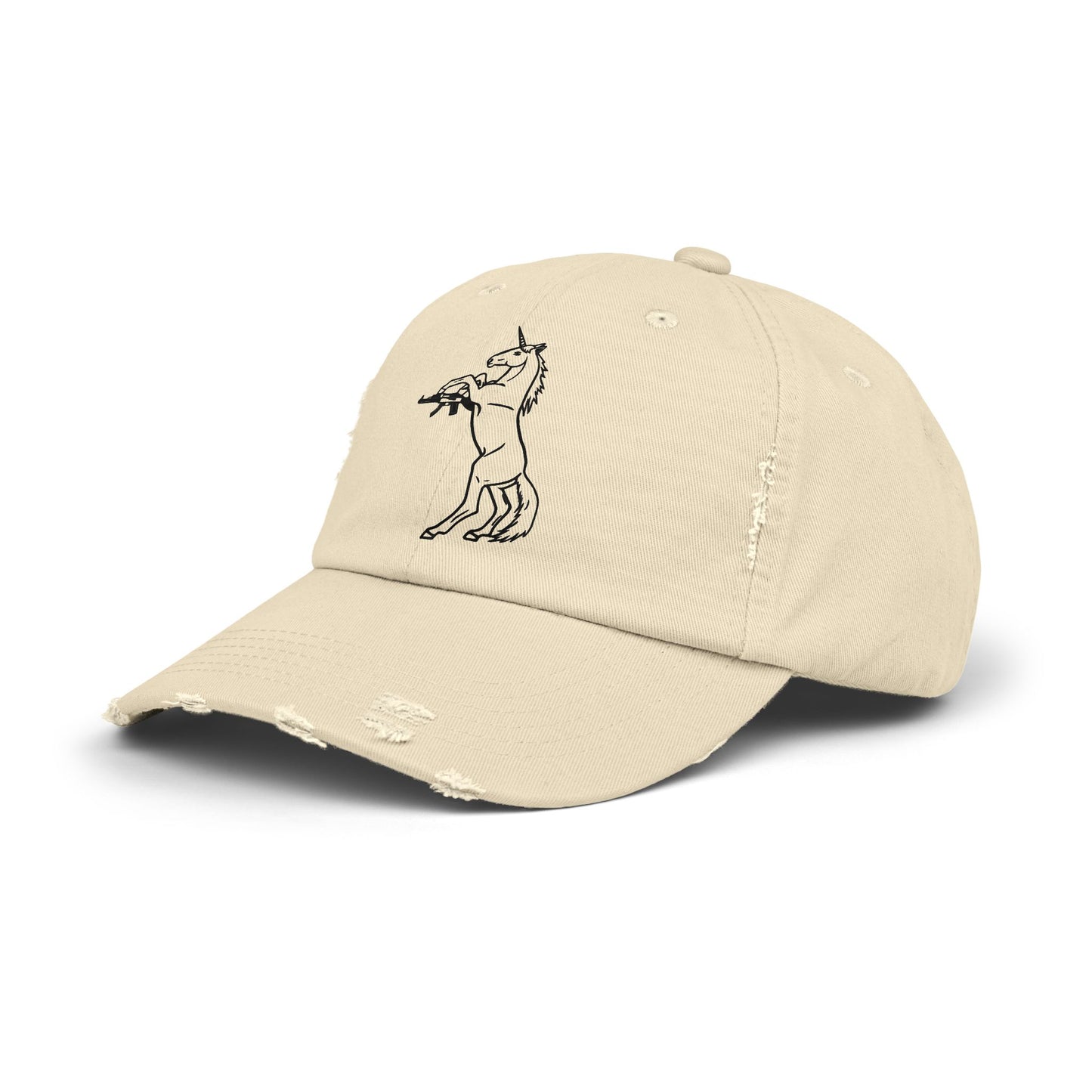 Murder Pony Distressed Cap