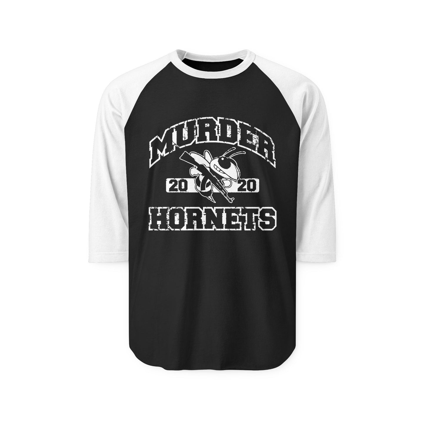 2020 Murder Hornets Baseball Tee