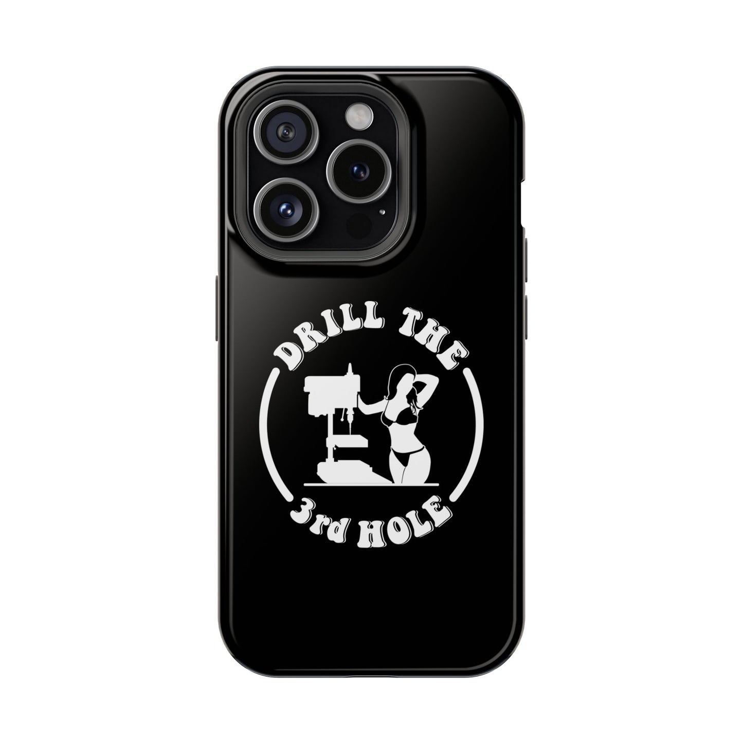 Drill the 3rd Hole Impact-Resistant Phone Case