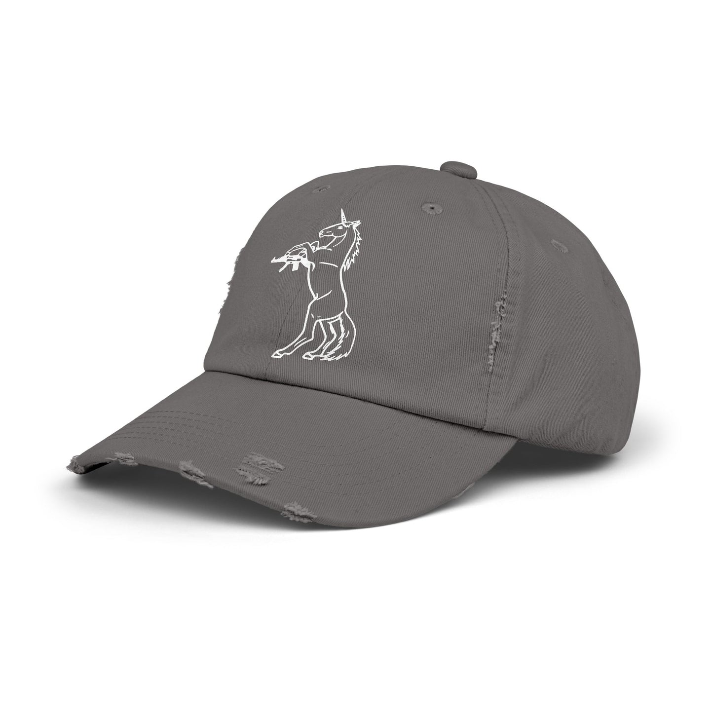 Murder Pony Distressed Cap