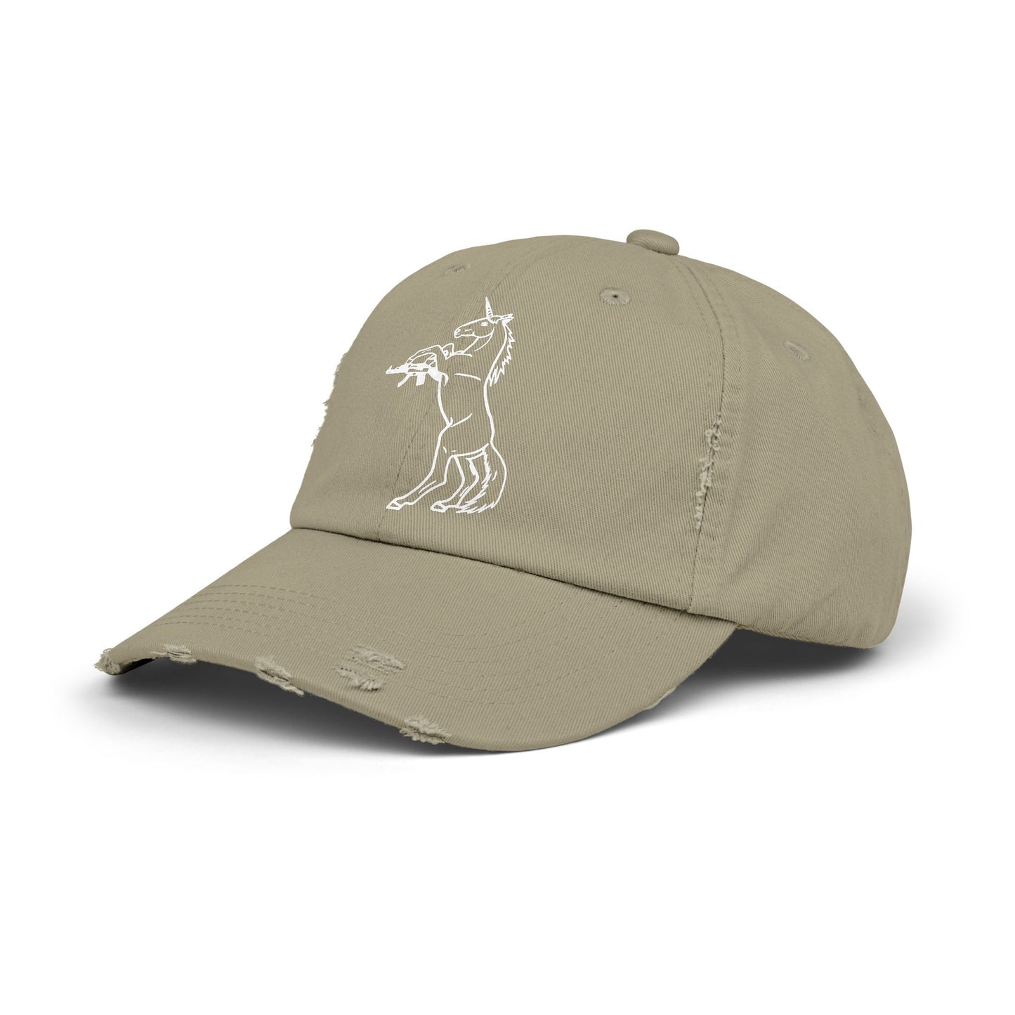 Murder Pony Distressed Cap