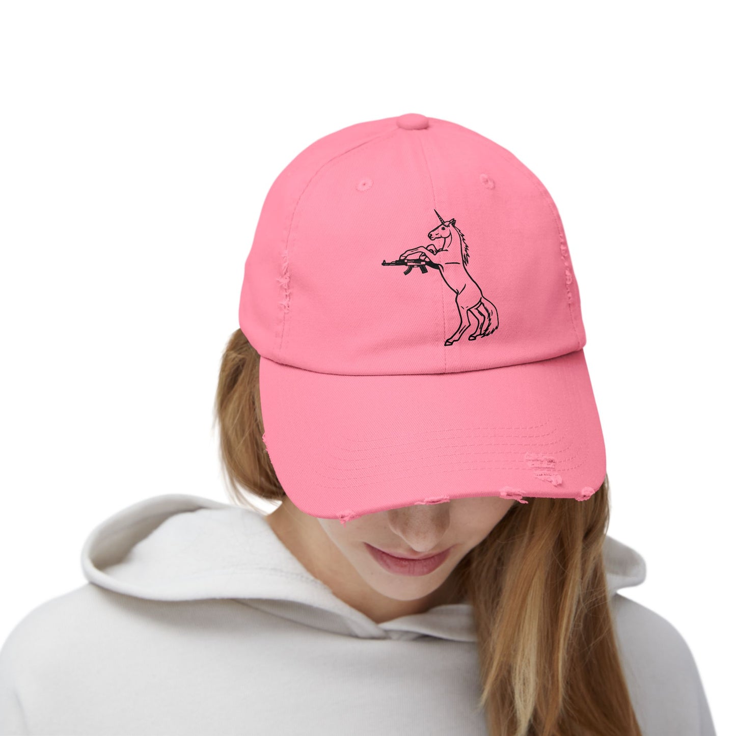 Murder Pony Distressed Cap