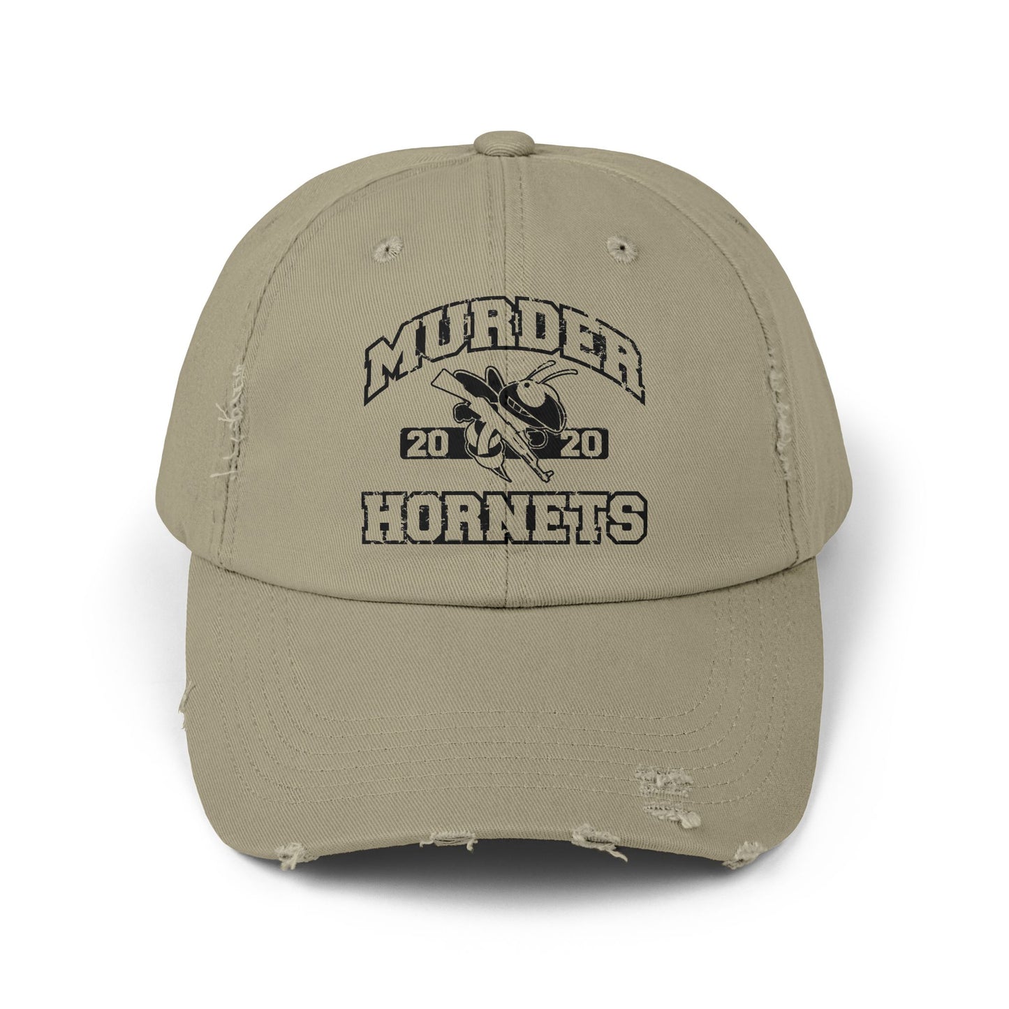 2020 Murder Hornets Distressed Cap