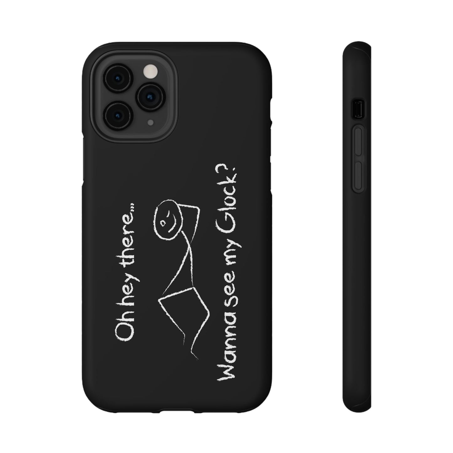 Wanna See My Glock Impact-Resistant Phone Case