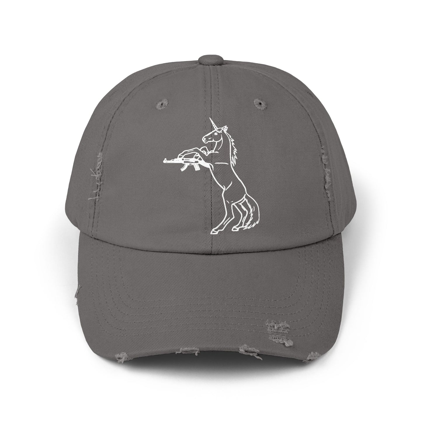 Murder Pony Distressed Cap