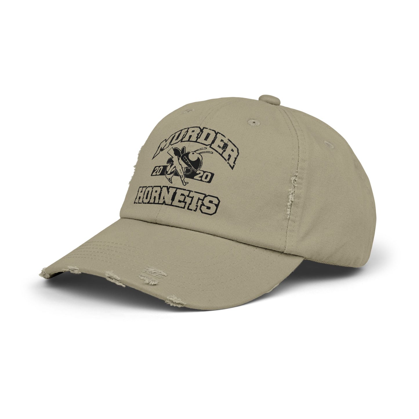 2020 Murder Hornets Distressed Cap