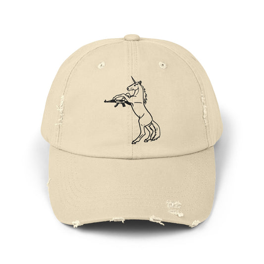 Murder Pony Distressed Cap