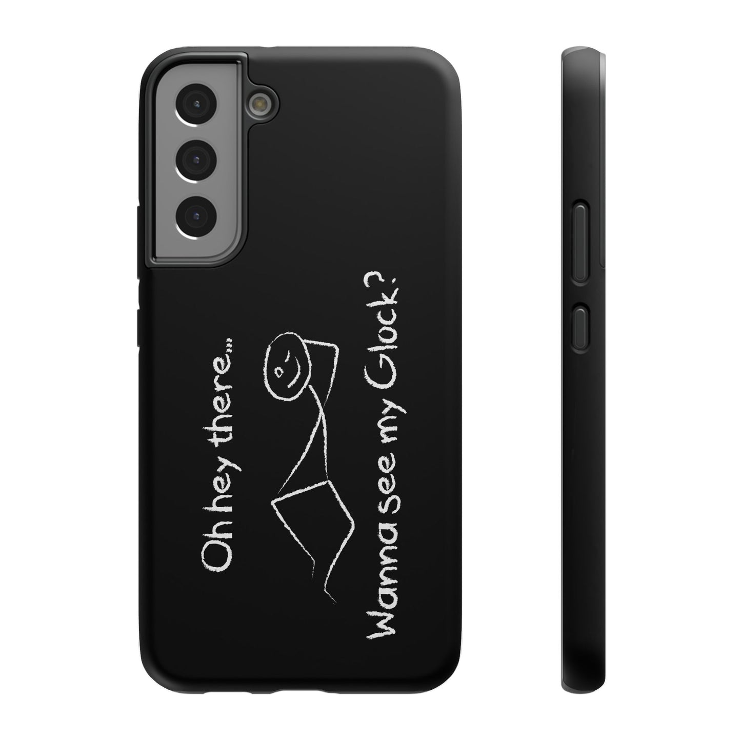 Wanna See My Glock Impact-Resistant Phone Case