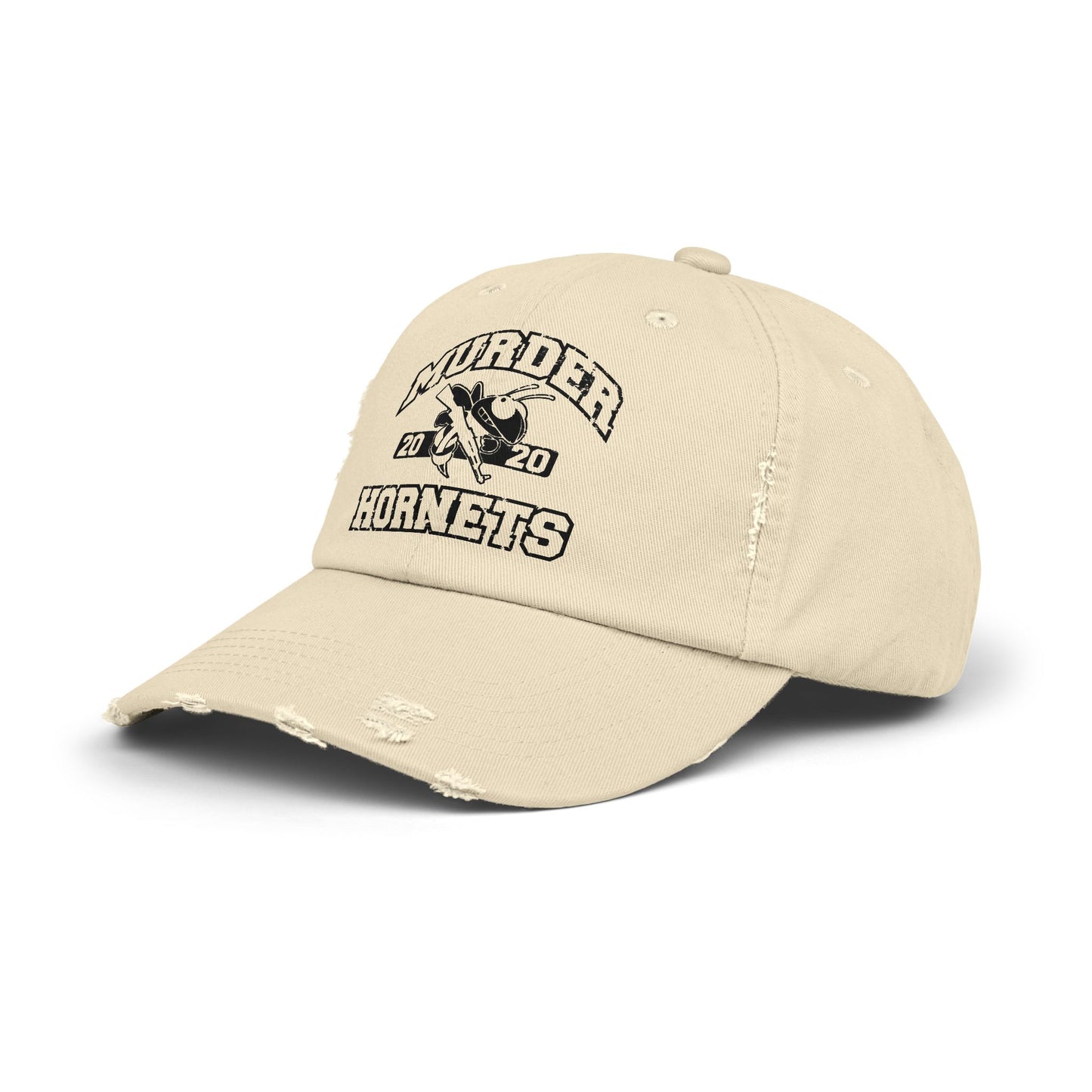 2020 Murder Hornets Distressed Cap