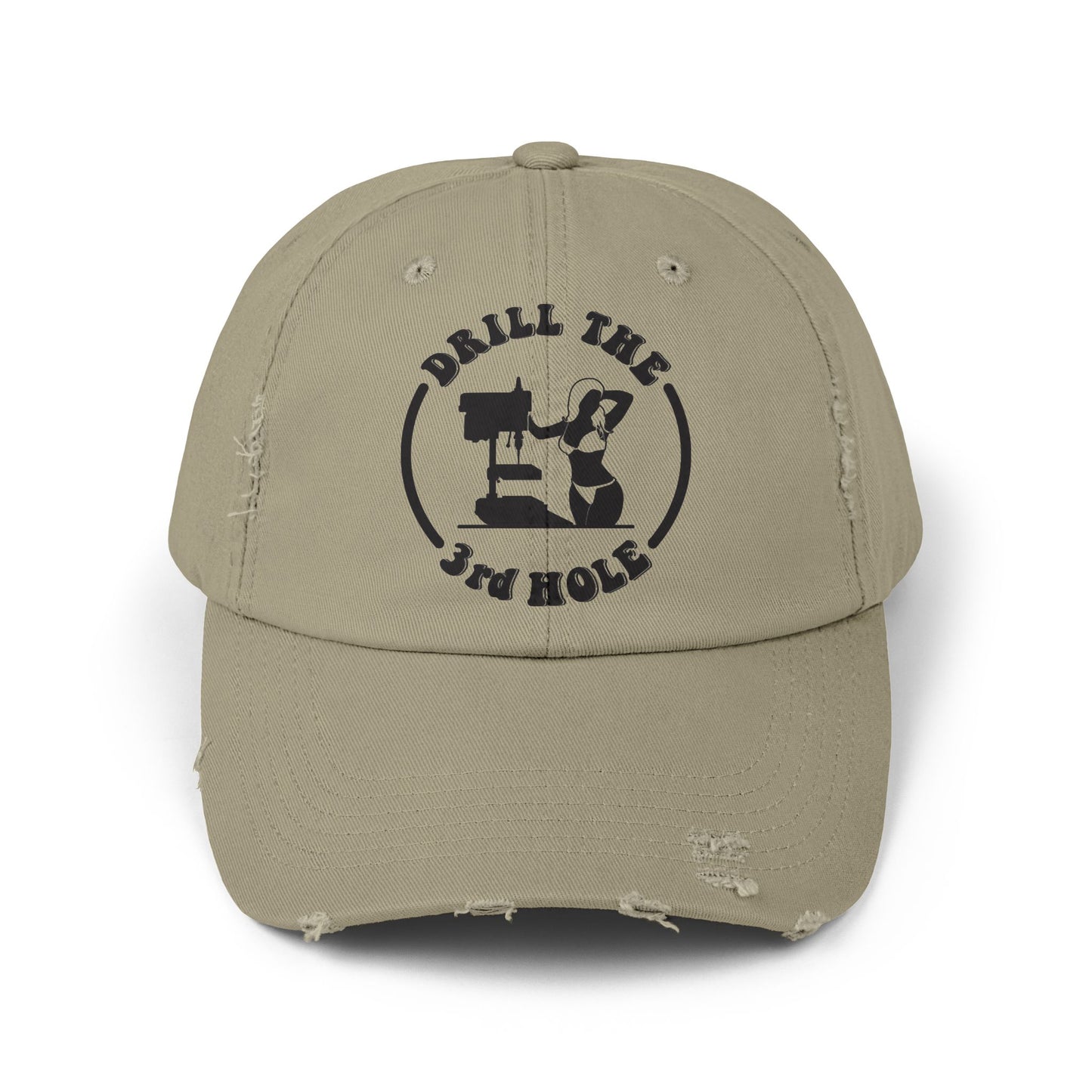 Drill the 3rd Hole Distressed Cap