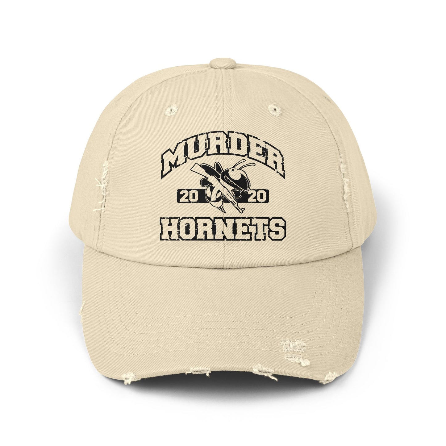 2020 Murder Hornets Distressed Cap