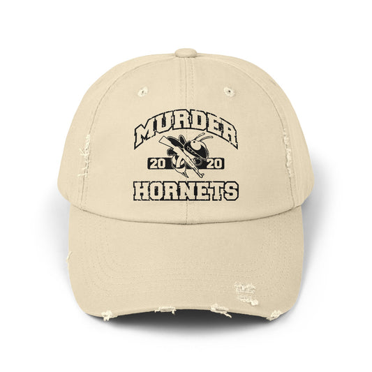 2020 Murder Hornets Distressed Cap