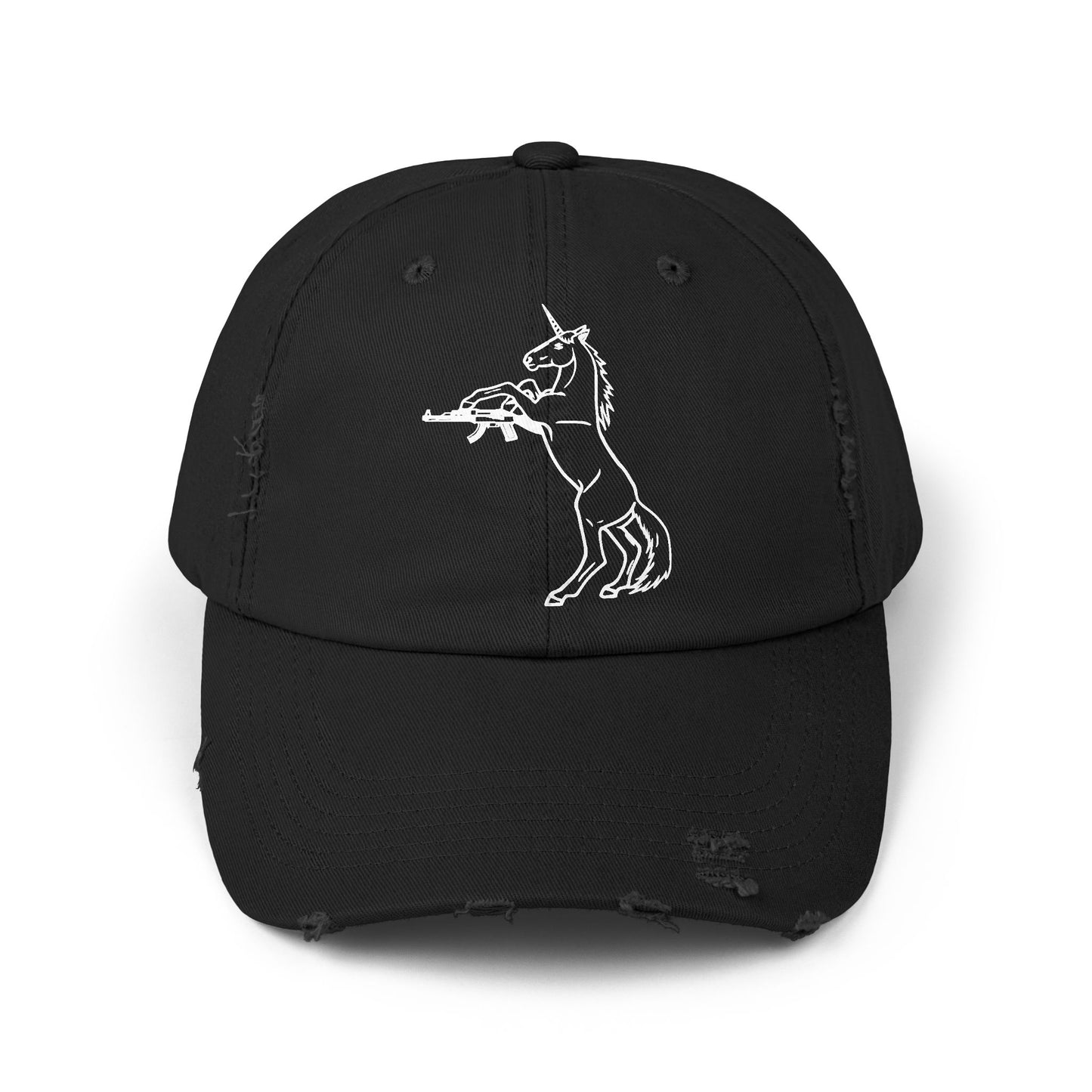 Murder Pony Distressed Cap