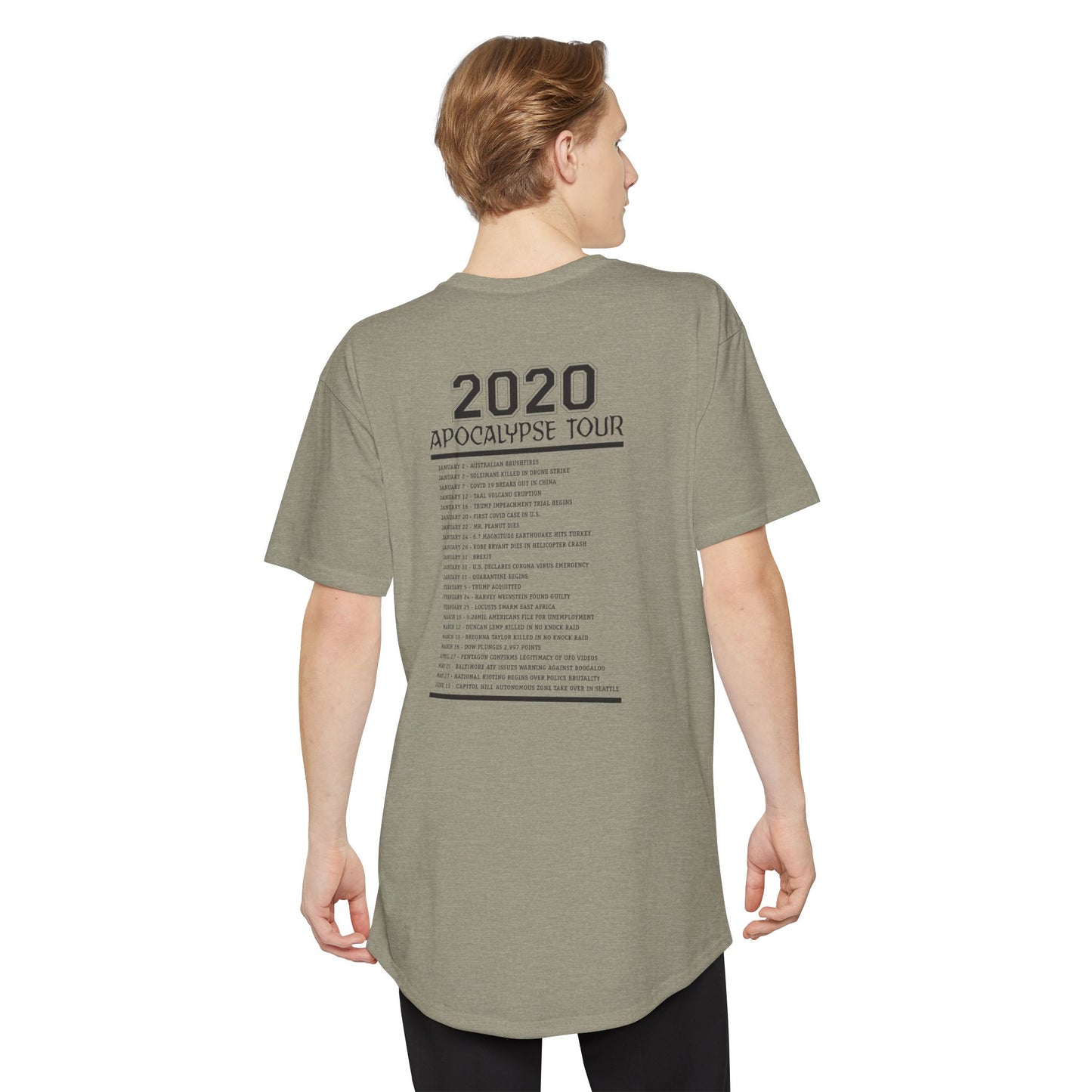 2020 Apocalypse Tour Long Body Urban Tee