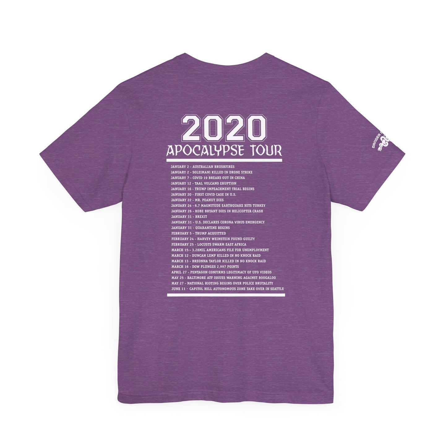 2020 Apocalypse Tour Tee