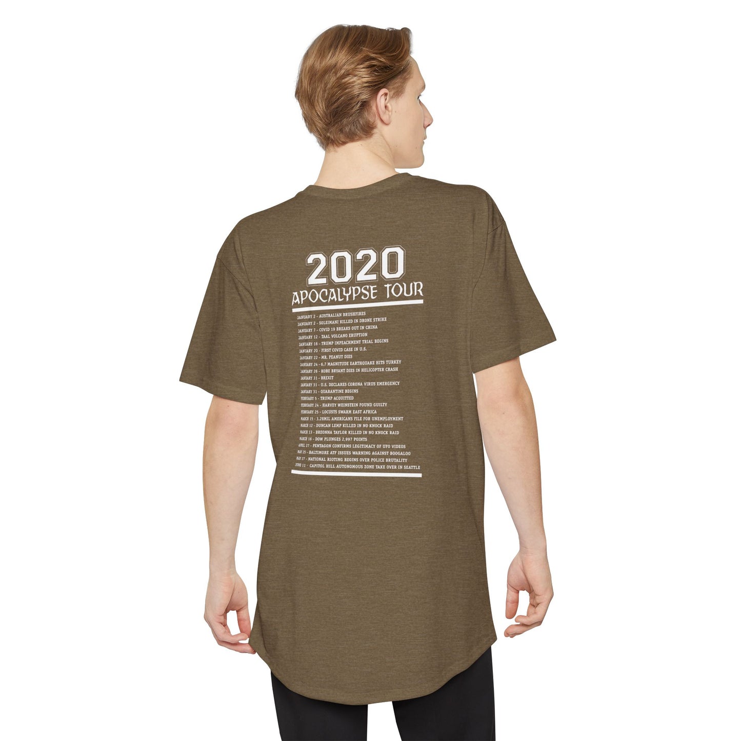 2020 Apocalypse Tour Long Body Urban Tee
