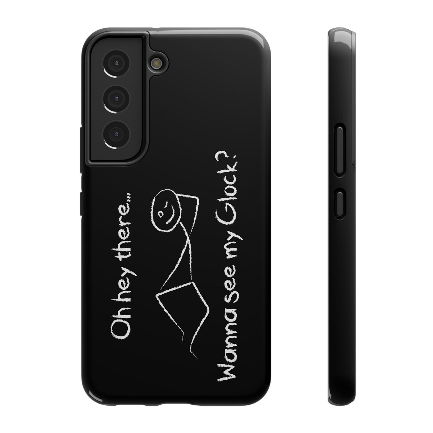 Wanna See My Glock Impact-Resistant Phone Case