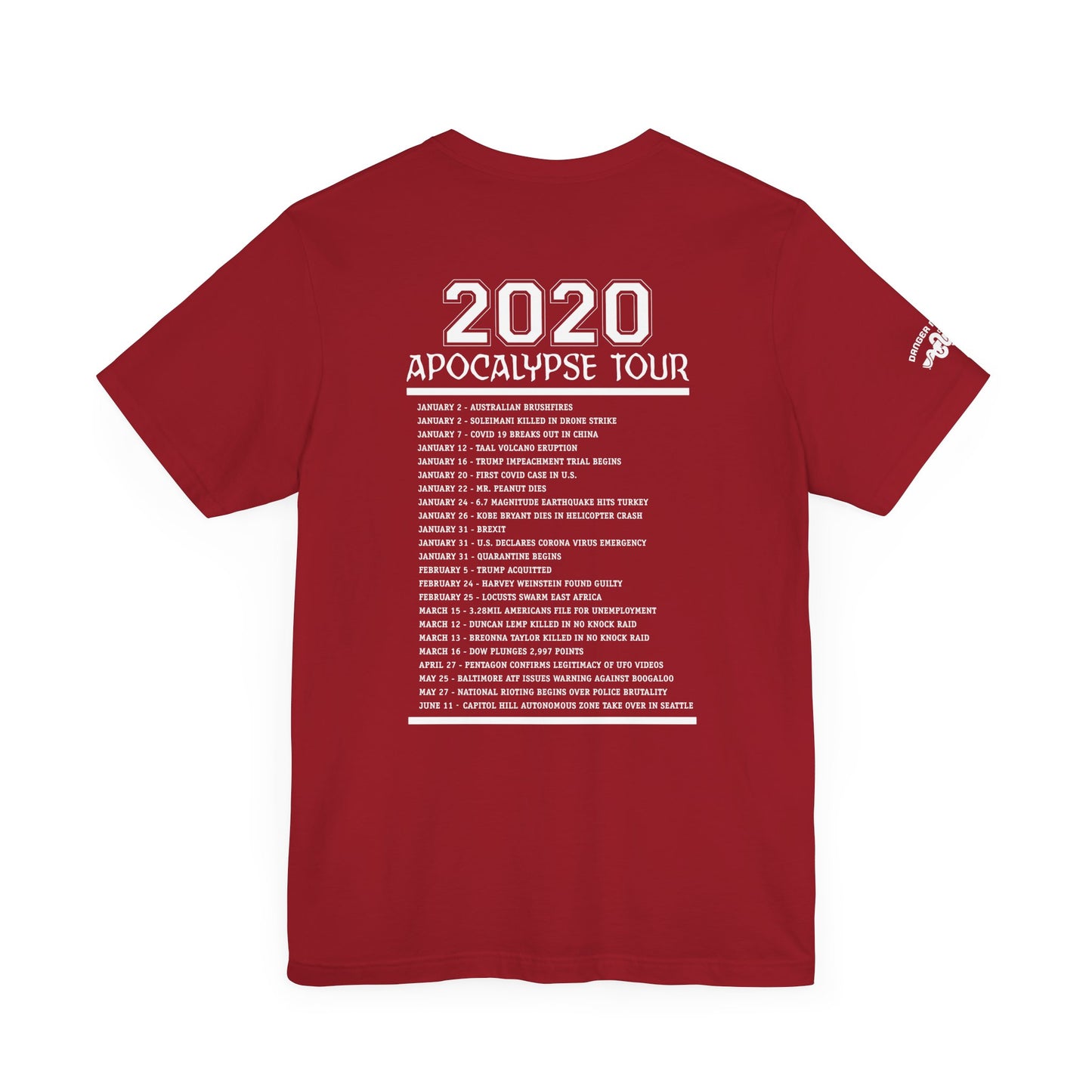 2020 Apocalypse Tour Tee
