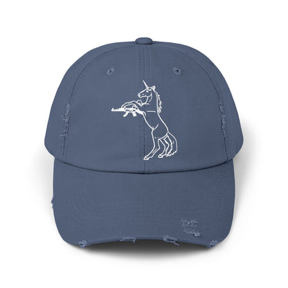 Murder Pony Distressed Cap
