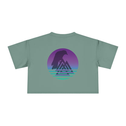 Violence is Mandatory - Dusk Women's Crop Tee