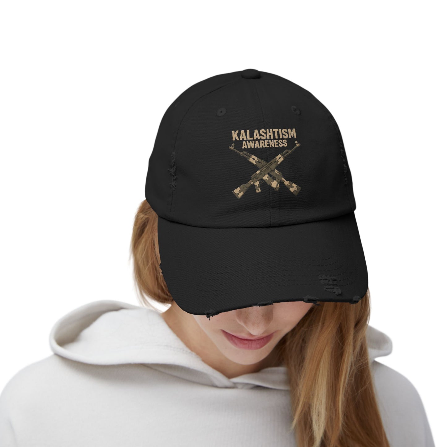 Kalashtism Awareness Distressed Cap