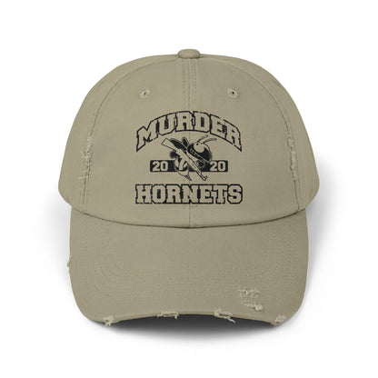 2020 Murder Hornets Distressed Cap