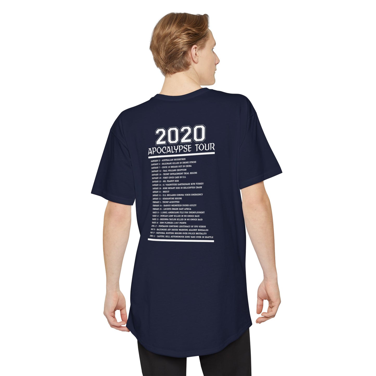 2020 Apocalypse Tour Long Body Urban Tee