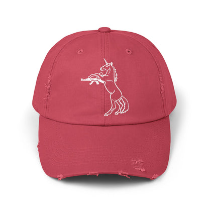 Murder Pony Distressed Cap