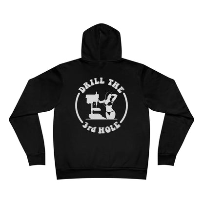 Drill the 3rd Hole Fleece Pullover Hoodie