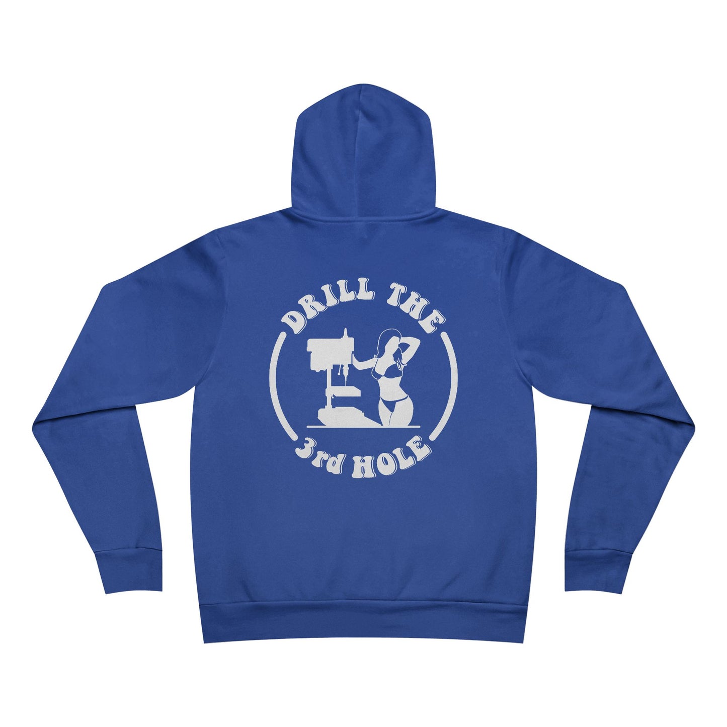 Drill the 3rd Hole Fleece Pullover Hoodie