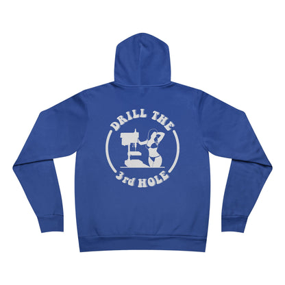Drill the 3rd Hole Fleece Pullover Hoodie