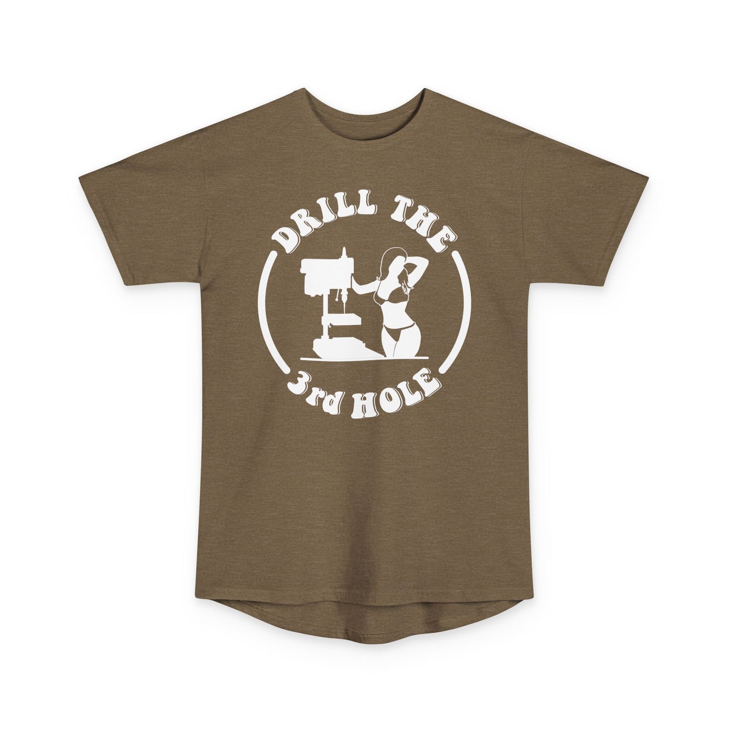 Drill the 3rd Hole Long Body Urban Tee