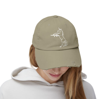 Murder Pony Distressed Cap
