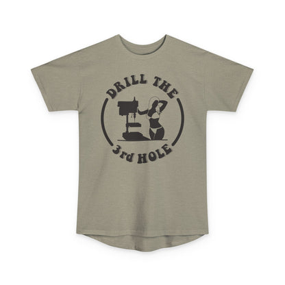 Drill the 3rd Hole Long Body Urban Tee