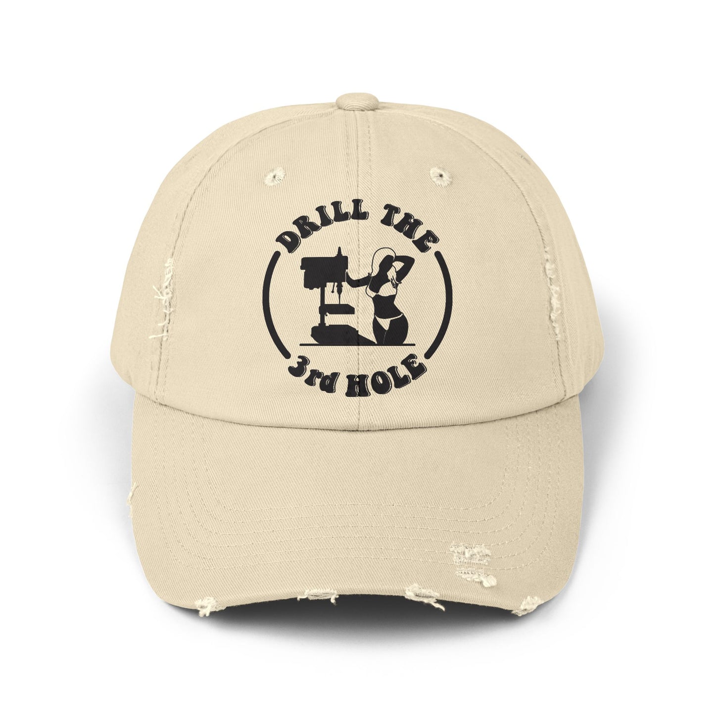 Drill the 3rd Hole Distressed Cap
