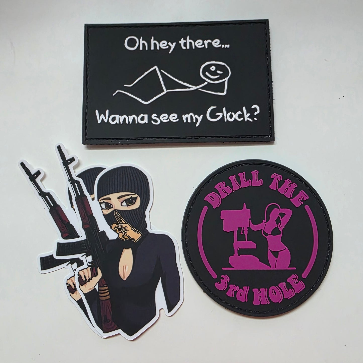Danger Noodle Patch & Sticker Pack
