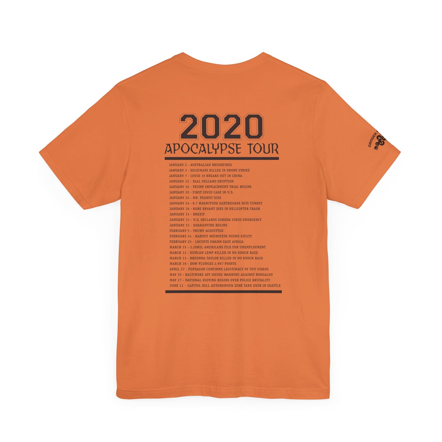 2020 Apocalypse Tour Tee