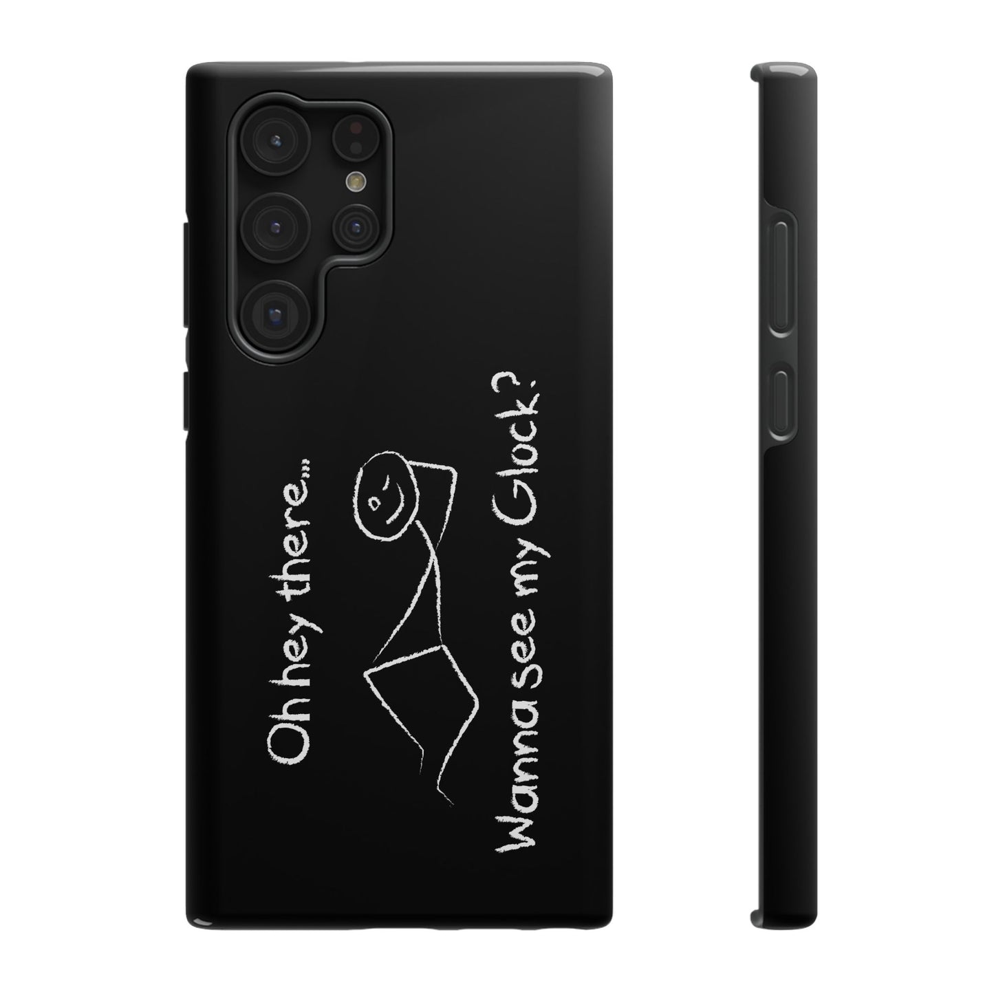 Wanna See My Glock Impact-Resistant Phone Case