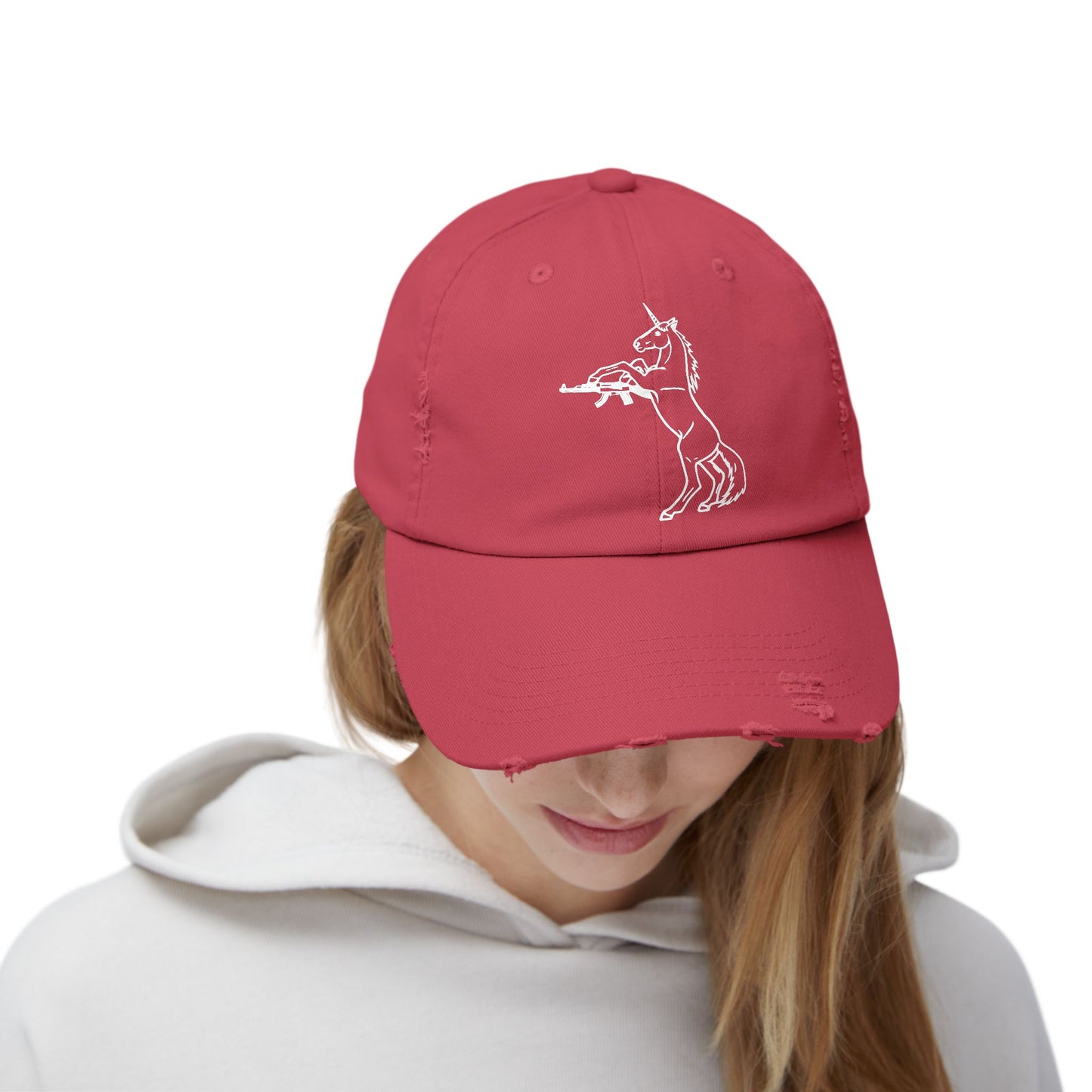 Murder Pony Distressed Cap