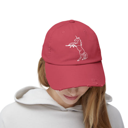 Murder Pony Distressed Cap