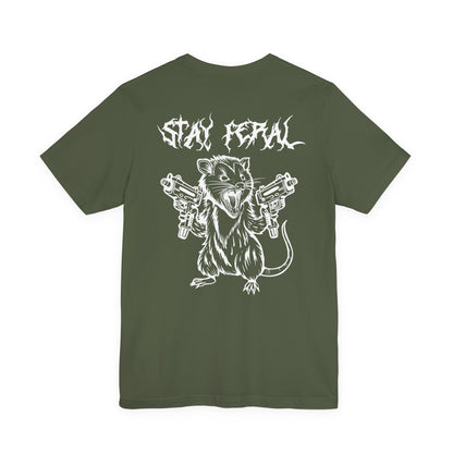 Stay Feral Possum Tee