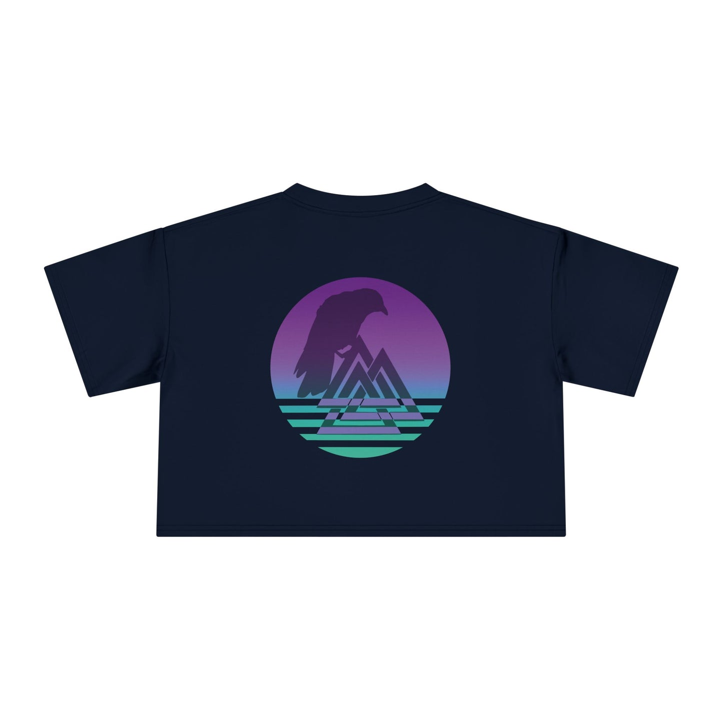 Violence is Mandatory - Dusk Women's Crop Tee