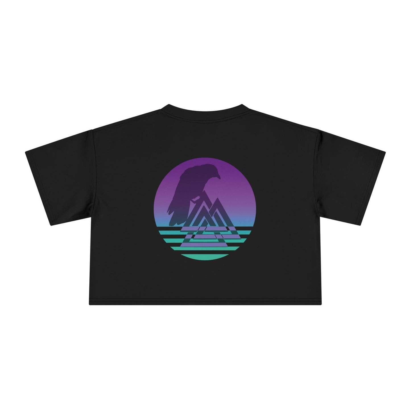 Violence is Mandatory - Dusk Women's Crop Tee