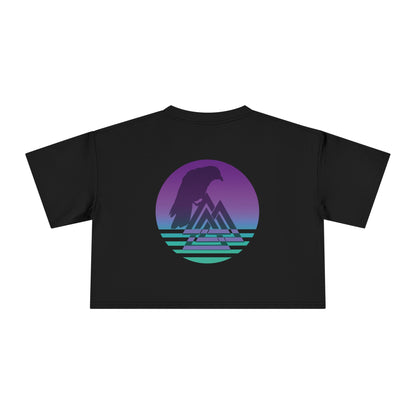 Violence is Mandatory - Dusk Women's Crop Tee