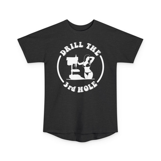 Drill the 3rd Hole Long Body Urban Tee