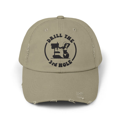 Drill the 3rd Hole Distressed Cap