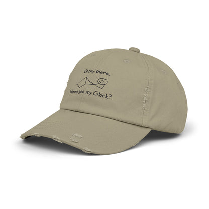Wanna See My Glock Distressed Cap