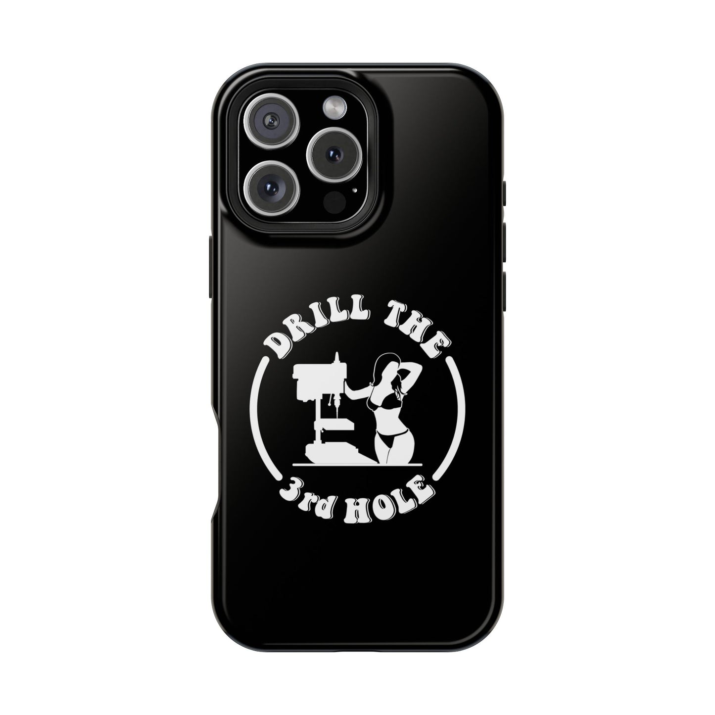 Drill the 3rd Hole Impact-Resistant Phone Case