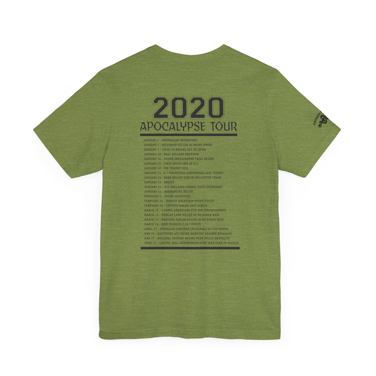 2020 Apocalypse Tour Tee