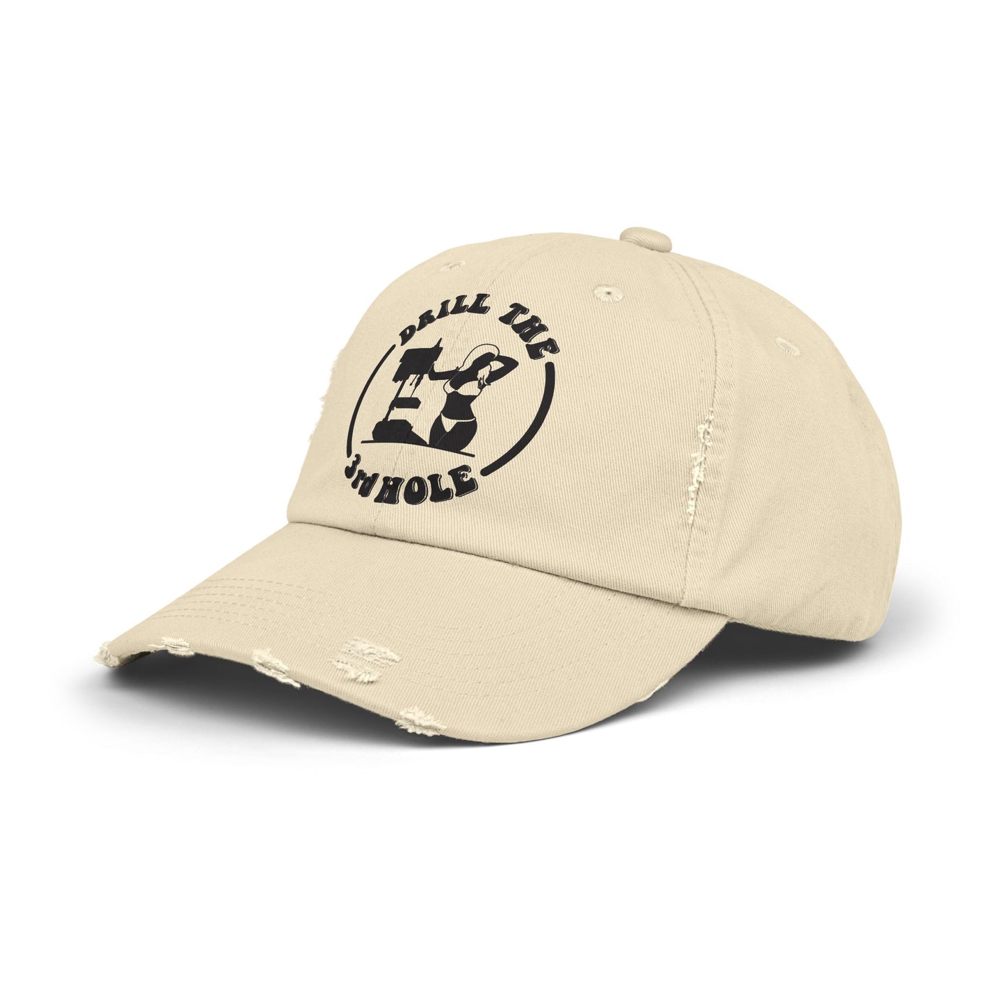 Drill the 3rd Hole Distressed Cap